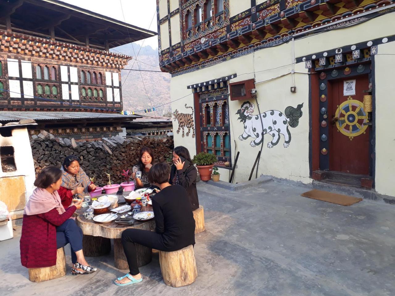 Chimi Lhakhang Village Homestay Punakha Exteriör bild